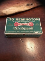 30 Remington Vintage Ammo - 1 of 4