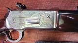 Browning Model 71 High Grade - 348 Win - Engraved and Gold Inlayed - 5 of 12
