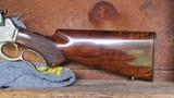 Browning Model 71 High Grade - 348 Win - Engraved and Gold Inlayed - 6 of 12