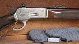 Browning Model 71 High Grade - 348 Win - Engraved and Gold Inlayed - 3 of 12