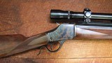 Custom Antique (1891) Winchester 1885 High Wall -
.22-3000 R2 Lovell - CC Johnson Thackery, OH - 4 of 12