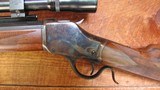 Custom Antique (1891) Winchester 1885 High Wall -
.22-3000 R2 Lovell - CC Johnson Thackery, OH - 7 of 12