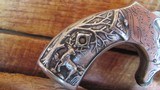 Norwich Arms Co Engraved Revolver with DeGress Tiffany Grips - 32 Rimfire Antique - 4 of 8