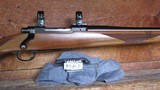 Ruger 77 - 284 Win - Made in 1970 Flat Bolt, Red Pad, Tang Safety - 3 of 14