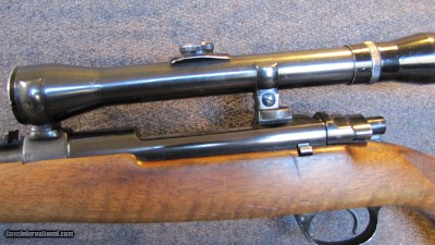 Husqvarna Model 1640 - 30-06 Springfield - Made in Sweden with Pecar 4X81 German Scope in Claw Mounts - Image 9 of 12