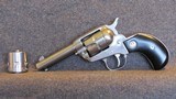 Ruger Blackbird - Single Six Birdshead - 22 LR and 22 Magnum - High Gloss Stainless - Very Rare - Only 650 Made - 1 of 6