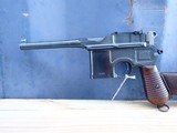 Broomhandle Mauser C96, pistol with stock, - 3 of 10