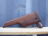 Broomhandle Mauser C96, pistol with stock, - 9 of 10