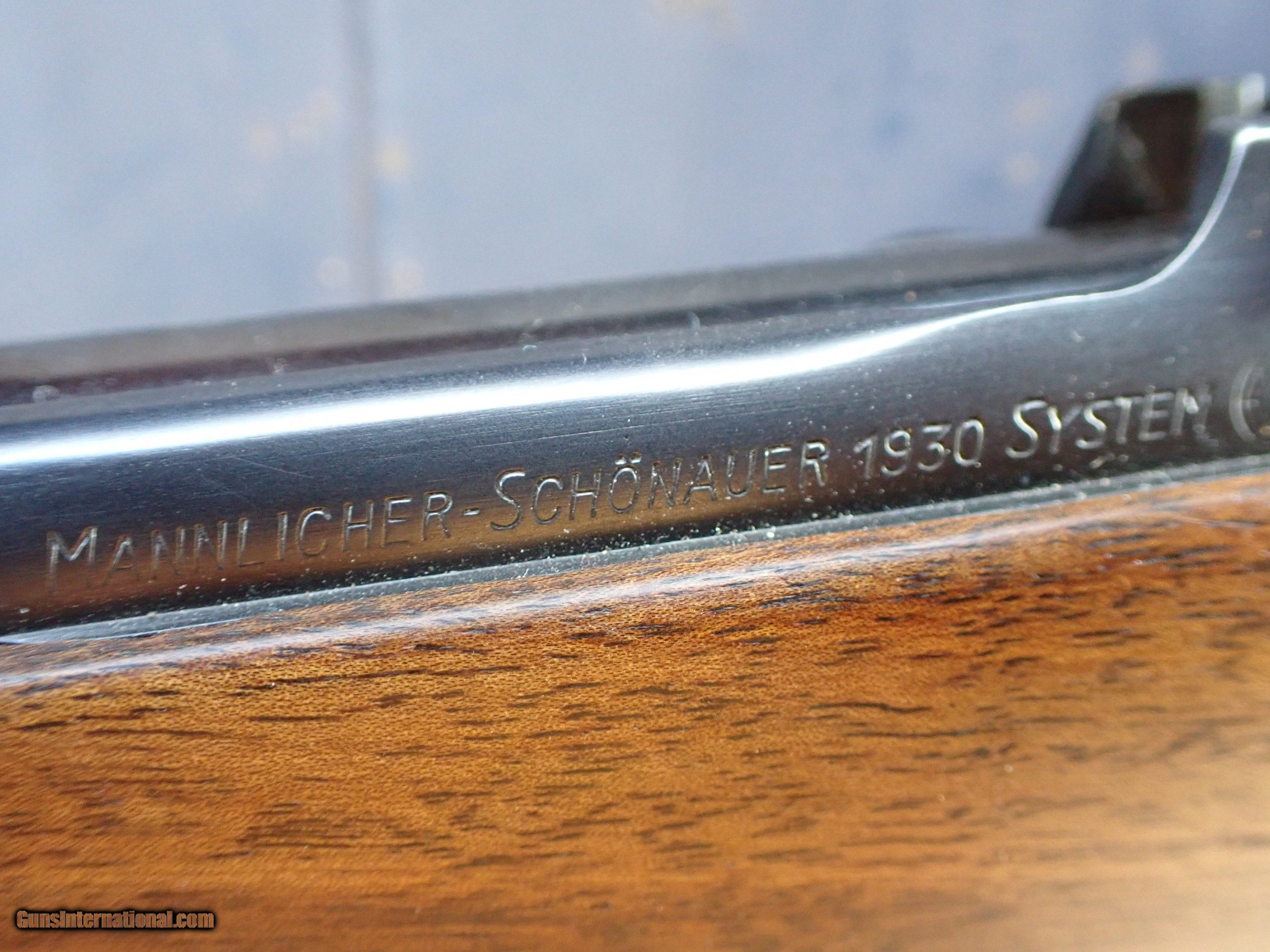 1960 Print Ad of Mannlicher Schoenauer Carbine Rifle w Kahles Scope