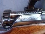 Mannlicher-Schoenauer 1930 system, 6.5x54mm engraved with kahles scope - 4 of 25