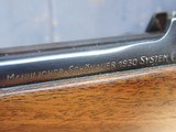 Mannlicher-Schoenauer 1930 system, 6.5x54mm engraved with kahles scope - 18 of 25