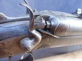 M Ogris in Ferlach - Hammer double rifle 9.3x72mm, English scroll engraving - 9 of 14