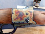 Ruger No1 Rifle, 7mm-08, Custom RJ Renner English Stalking Rifle, with all the Upgrades, Case Colored, Peep Sight - 12 of 17