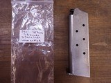 1911 .45 ACP 7rd mag stainless unmarked - 1 of 2