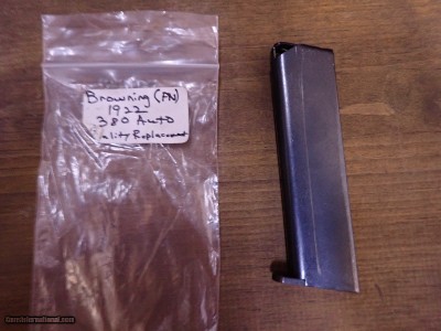 Browning FN 1922 .380 ACP Quality replacement