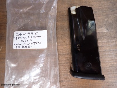 S&W 99C - Walther 99c 9mm 10rd Compact mag
