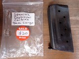 Spanish Destroyer Carbine Mag 9mm Largo good condition - 1 of 2