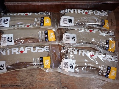 6 Tan Tapco Ak 47 30rd Magazines