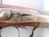 J. Beatie Pinfire Double rifle - Damascus Barrels - Antique Extremely Rare Pinfire Double Rifle - 1 of 21