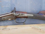 J. Beatie Pinfire Double rifle - Damascus Barrels - Antique Extremely Rare Pinfire Double Rifle - 18 of 21