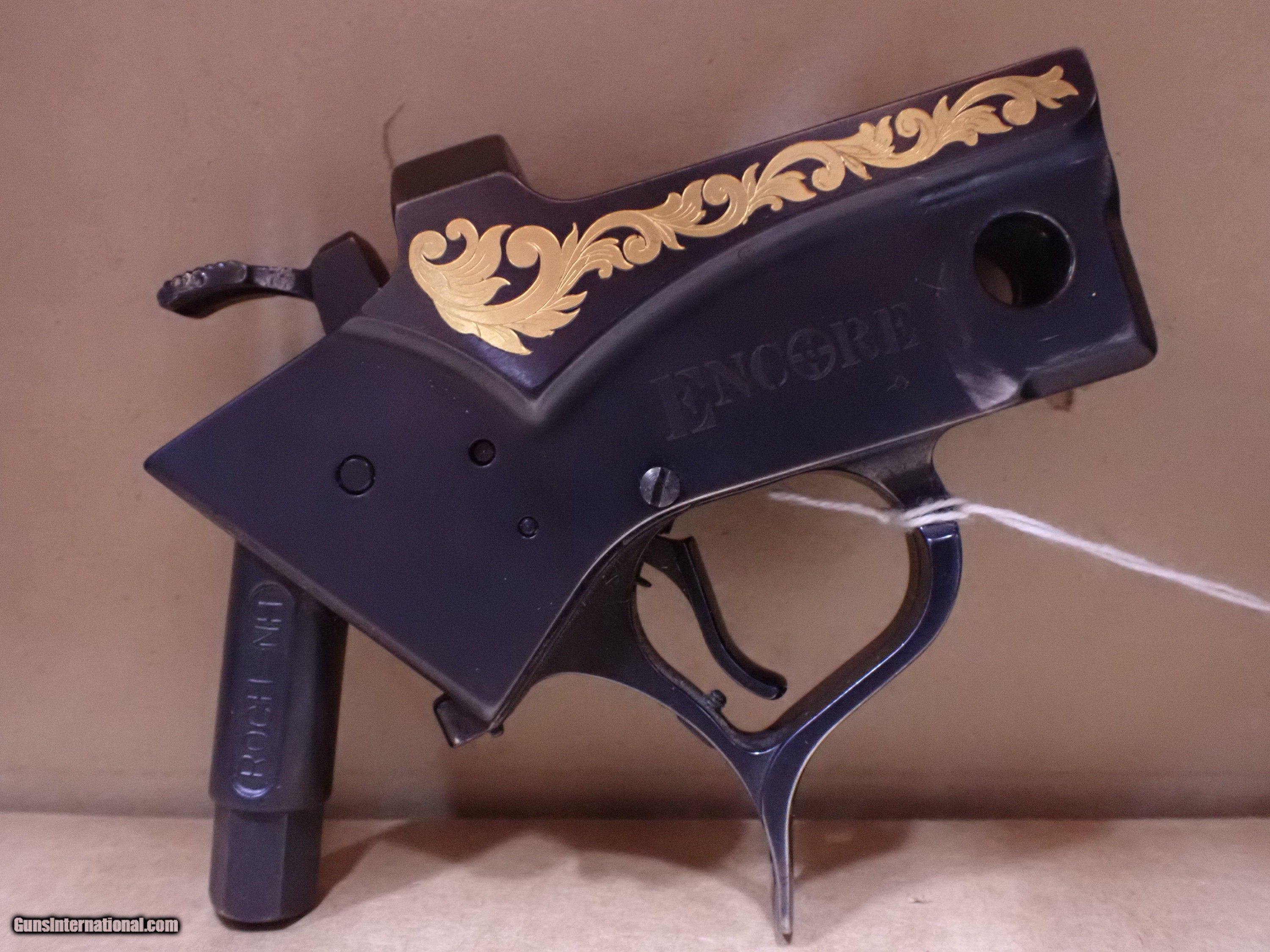 Thompson Center Arms Encore Frame Only Engraved at Fox Ridge