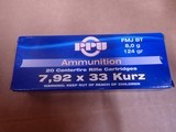 500 Rds 7.92x33 Kurz - PPU Manufacture - 3 of 4
