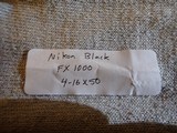 Nikon Black FX1000 4-16x50 Scope - 11 of 12