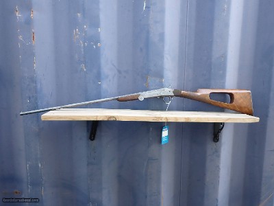 Unknown Maker Belgian Single Shot Folding Poachers Shotgun - 410 Ga - 2