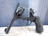 Enfield Mark VI - 455 Converted to 45 ACP with Holster - Like Webley - 5 of 8