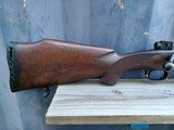 Winchester Model 70 Featherweight - 358 Winchester - Mannlicher Stock Pre-64 1955 - 2 of 18