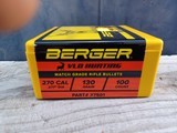 Berger VLD Hunting 270 130 Grain Bullets Box of 100 - 1 of 4