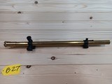 D.G.W. 4x15 Brass scope with Malcolm Competition Mounts - 1 of 8