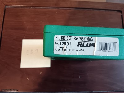 RCBS 257 Weatherby Magnum Reloading Dies