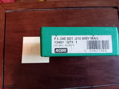 RCBS 270 Weatherby Mag Dies