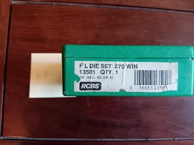 RCBS 270 Winchester Dies