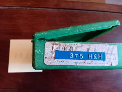 RCBS 375 H&H Magnum Dies