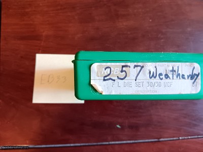 RCBS 257 Weatherby Magnum Reloading Dies