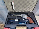 Ruger New Model Single Six Stainless - 22 LR & 22 Magnum - 1 of 12