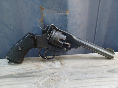 Webley Mark IV - 455 Webley Converted to 45 ACP or 45 Auto Rim With Holster