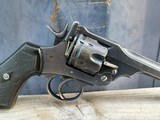 Webley Mark IV - 455 Webley Converted to 45 ACP or 45 Auto Rim With Holster - 4 of 17