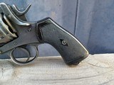 Webley Mark IV - 455 Webley Converted to 45 ACP or 45 Auto Rim With Holster - 6 of 17