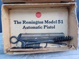 Remington 51 - 32 ACP Excellent Condition With original box, papers, etc. - 13 of 15