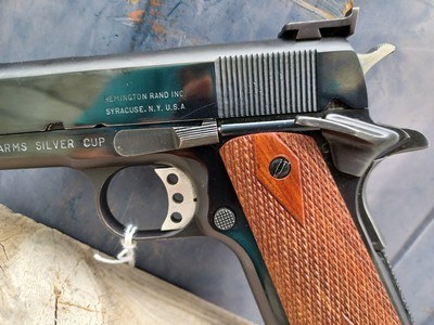 Interarms Silver Cup 1911 - 45 ACP With Remington Rand Slide - Image 8 of 10