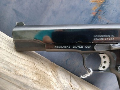 Interarms Silver Cup 1911 - 45 ACP With Remington Rand Slide - Image 9 of 10