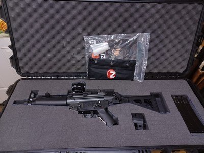 Zenith Firearms ZF5 - 9mm With Brace, (3) Mags, Case, Crimson Trace Red Dot, etc - Image 11 of 12