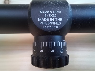 Nikon Prostaff Rimfire PR31 2-7x32 Rimfire Scope - Image 3 of 8
