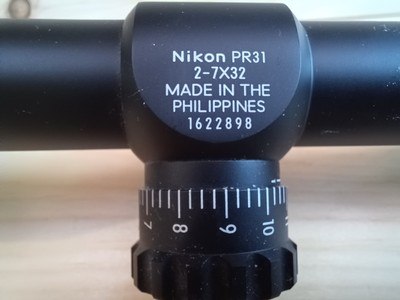 Nikon Prostaff Rimfire PR31 2-7x32 Rimfire Scope - Image 4 of 8