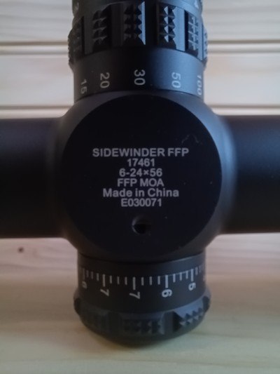Hawke Sidewinder FFP 6-24x56 Scope - Image 3 of 5