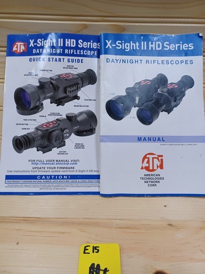 ATN X-Sight II HD 5-20X Night Vision Scope - Image 9 of 12