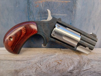 North American Arms (NAA) Pug - Talo Limited Edition Mini Revolver - The Dude - 22 Magnum - Case Colored